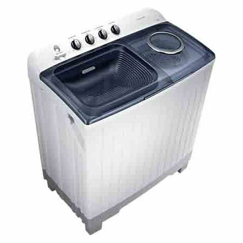 Samsung Twin Tub Top Loading Washing Machine 12kg WT12J4200MB White/Light Grey