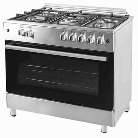 CONTI Gas Cooker  GCC951 90X60 Cm Stainless Steel