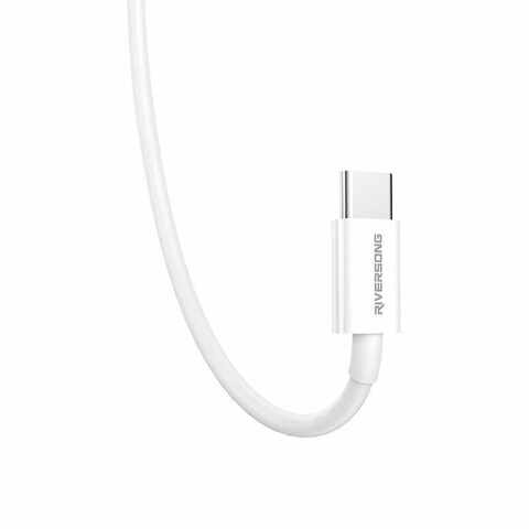 Riversong Lotus Type-C Cable 1.2m White
