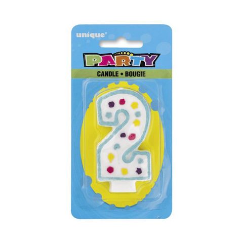 Buy Party numeral candle 2 in Saudi Arabia