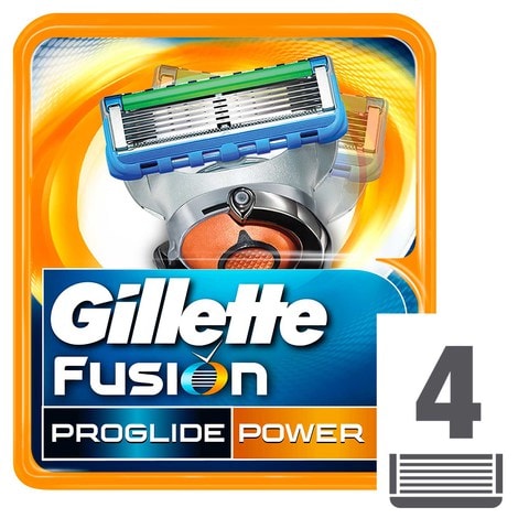 Gillette Proglide 5 Power Blades Multicolour 4 count