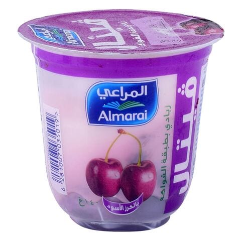 Almarai Vetal Black Cherry Yoghurt 140g