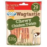 Good Boy Wagtastic Chewy Chicken Twisters 320g