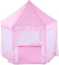 Aiwanto Tent for Children Beautiful Pink Princess Tent Toys Girls Princess Kids Tent Indoor Outdoor(Pink)(55&rdquo;x53&rdquo;)(Need to Assemble)