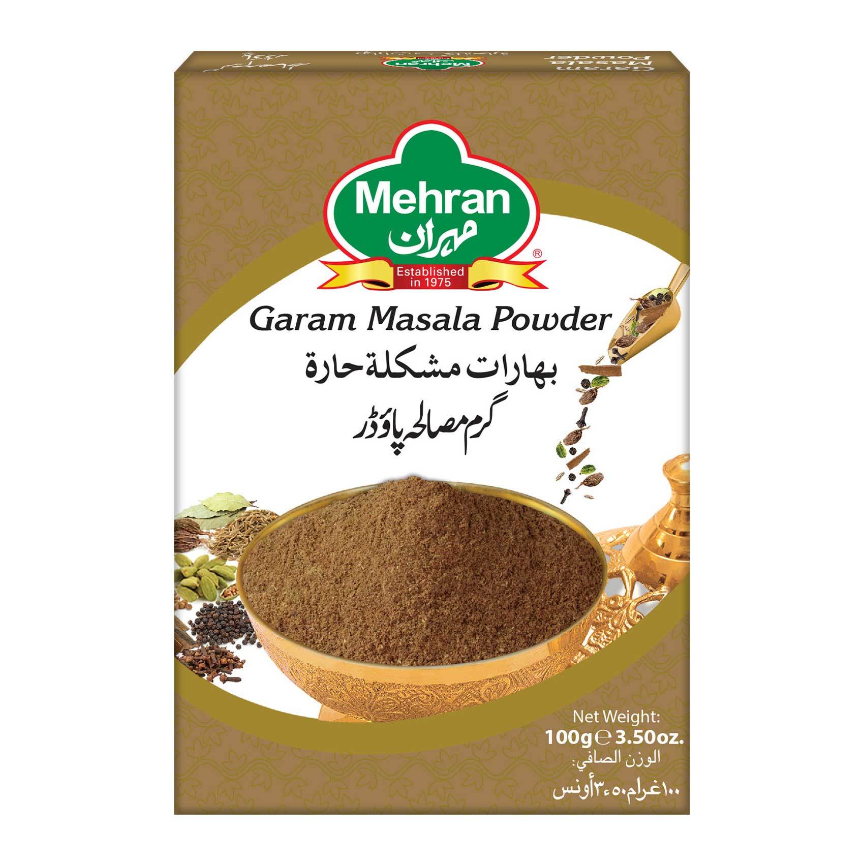 Buy Mehran garam masala powder 100 g Online Shop Food Cupboard on