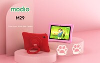 Modio M29 Kids Android Tablet PC 10.1 Inch  6GB RAM 256GB ROM  Free Gifts Protective Back Cover, TouchPen, Digital Watch