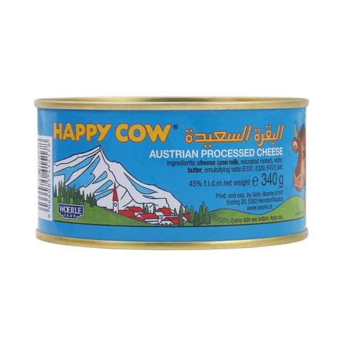 Happy Cow Austrian Processed Cheese 340g