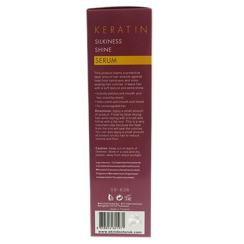 Skin Doctor Keratin Hair Serum Clear 100ml