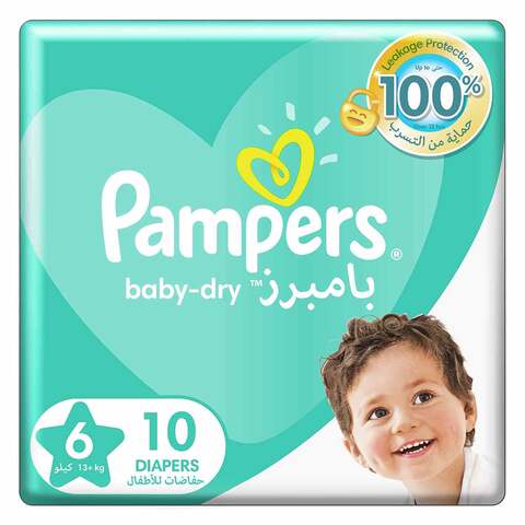 PAMPERS SIZE 6 BABY DRY PANTS CARRY PACK OF 19pcs