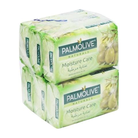 Palmolive moisture care soap with olive &amp; aloe 120 g x 6 pieces