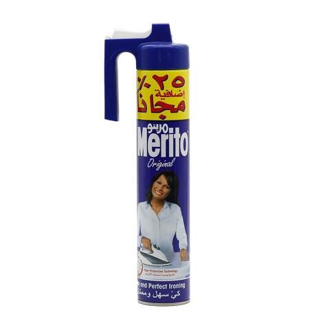 Buy Merito Spray Starch 400 ml + 25% Free in Saudi Arabia