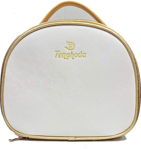 Generic Tenghoda Cosmetic Pouch, Makeup Organizer, Toiletry Bag For Travel (Gold)