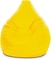 Luxe Decora PVC Bean Bag Cover Only (XXL, Yellow)