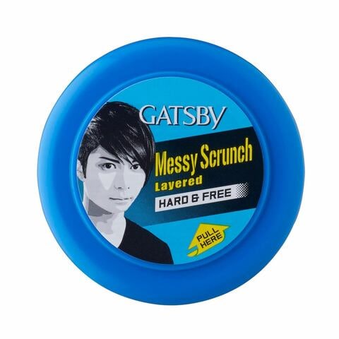 Buy Gatsby Messy Scrunched Layered Hard And Free Hair Styling Wax 75g  Online - Shop Beauty & Personal Care on Carrefour UAE