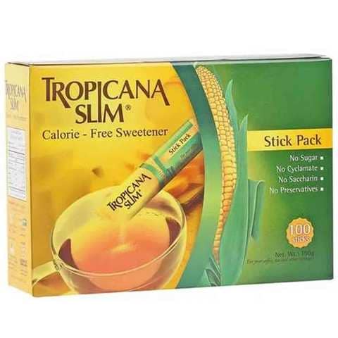Tropicana Slim Sugar Free Sweetener 100 Sticks