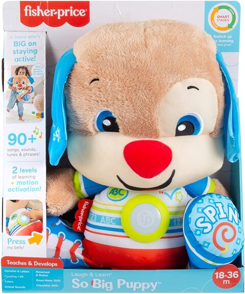 Fisher price laugh and cheap learn teddy