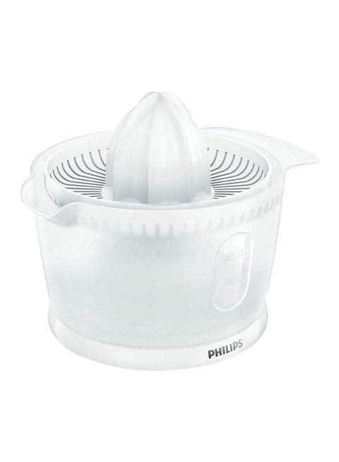 Philips - Daily Collection Citrus Press Juicer 25W HR2738 / 01 White