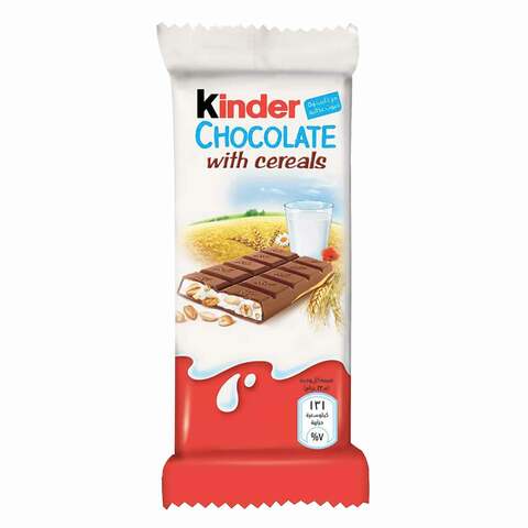 Kinder Chocolate With Cereals 23.5g
