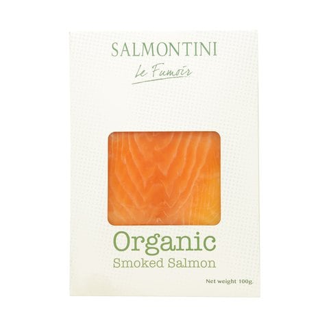 Salmontini Organic Smoked Salmon 100g
