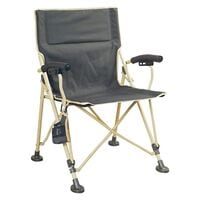 Paradiso Colonel Fred Camping Chair Black 60x60x90cm