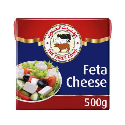 The Three Cows Firm Feta Cheese 500g