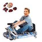 اشتري COOLBABY 3 Speed 36V Electric 360 Spinning Drifting Ride On Scooter Crazy Car For Kids في الامارات