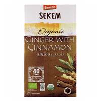 Sekem Organic Ginger With Cinnamon Tea 25 Tea Bags