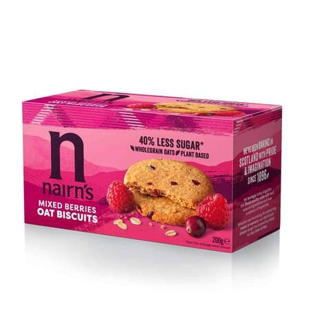 Nairn&#39;s  Mixed Berries Oat Biscuits 200g