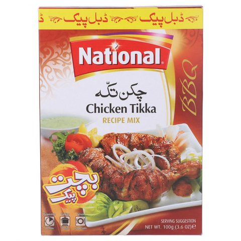 National Chicken Tikka Recipe Mix 100g