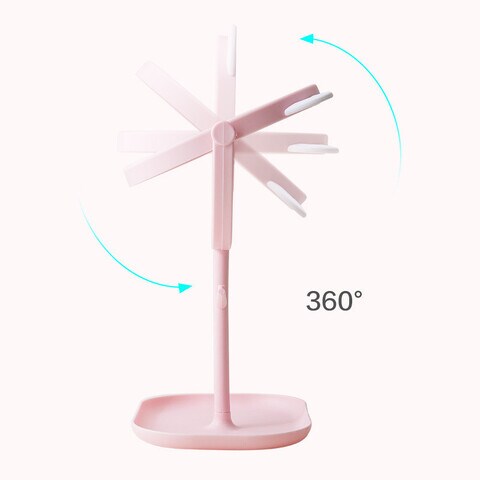 Make Up Mirrior Cute Kitty Designed Portable Vanity Mirror (Pink)