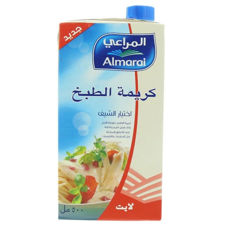 Almarai Chef &amp; Choice Lite Cooking Cream 500ml