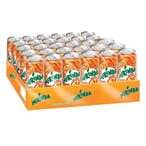 Buy Mirinda Orange Soda Can 250 ml X 30 Pieces in Kuwait