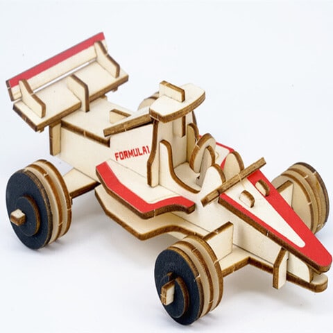 Buy DIY 3D Wooden Puzzle- Formula 1 Onl