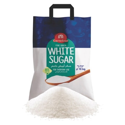 Carrefour Fine Grain White Sugar 10kg