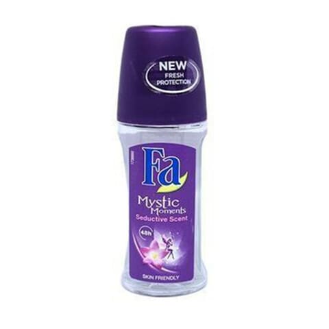 Fa Deodorant 1.7 Ounce Roll-on Mystic Moments, Antiperspirant for Men &  Women - 50ml (3 Pack) 