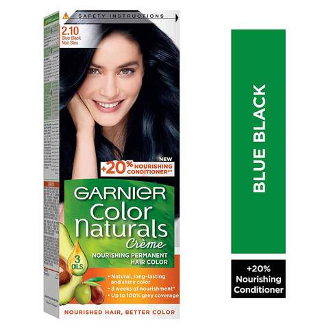 Garnier Color Naturals Creme Hair Color - 2.1 Blue Black