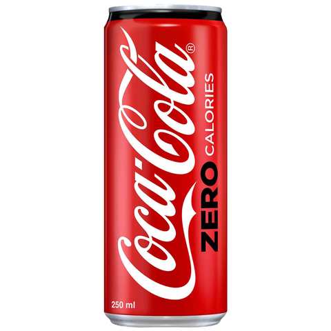 Coca Cola Drink Zero Calories 250 Ml