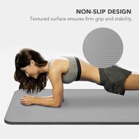 Lixada-NBR Yoga Mat Closed-Cell Foaming Body Yoga Mat Non-slip Exercise Mat