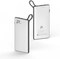 Phoni 6 in 1 Power Station 10,000 mAh with Built-in Cable to Charge Multiple Devices - White