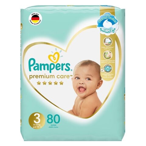 Pampers premium care store diapers size 6