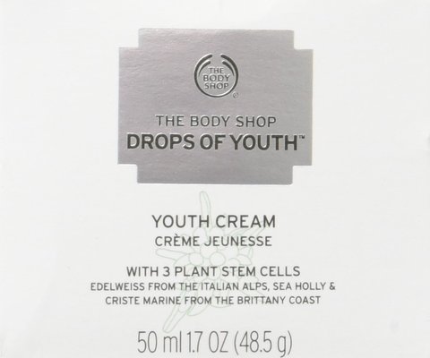 The Body Shop Drops of Youth Cream, 1.7 Fl Oz (Vegan)