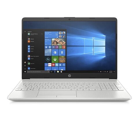 HP 15s-du Laptop, 11th Gen Intel Core i5-1135G7, 8GB RAM, 256GB SSD, 15.6&quot; HD LED Display, Windows 10, Silver