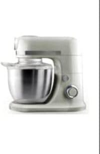 Akai Stand Mixer, 650 W, 5 Liter Stainless Steel Bowl With Bowl Cover, White, SMMA-H6201 - One Year Warranty