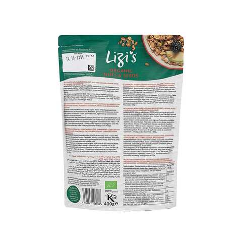 Lizis Organic Granola 400g