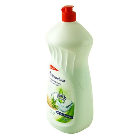 Carrefour Super Degreaser Dishwashing Liquid Aloe Vera 1.2l