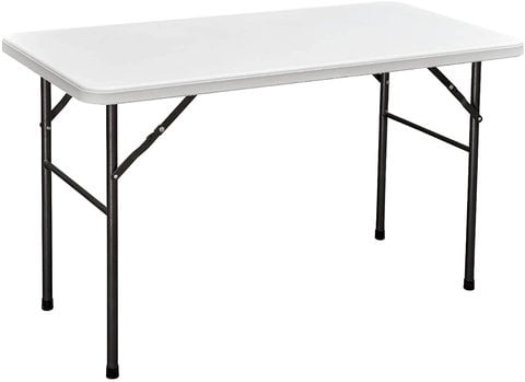 Long white deals folding table