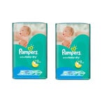 Buy Pampers Active Baby-Dry Diaper Maxi Size 4 7-14kg Giant Pack White 76 countx2 in UAE