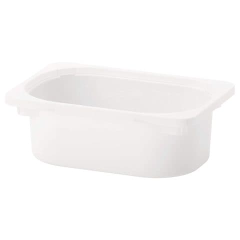TROFAST Storage box, white, 16 ½x11 ¾x9 - IKEA