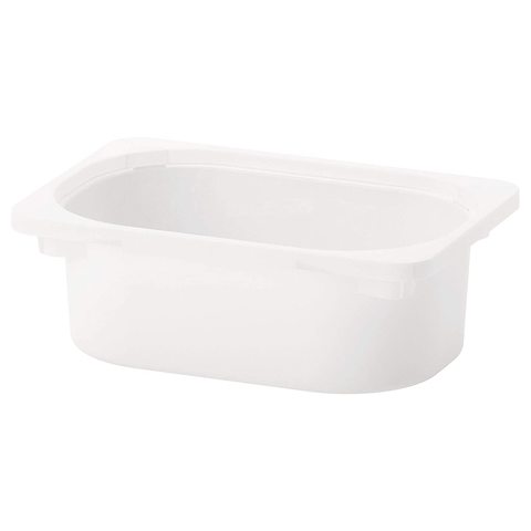TROFAST Storage box, white, 16 ½x11 ¾x9 - IKEA