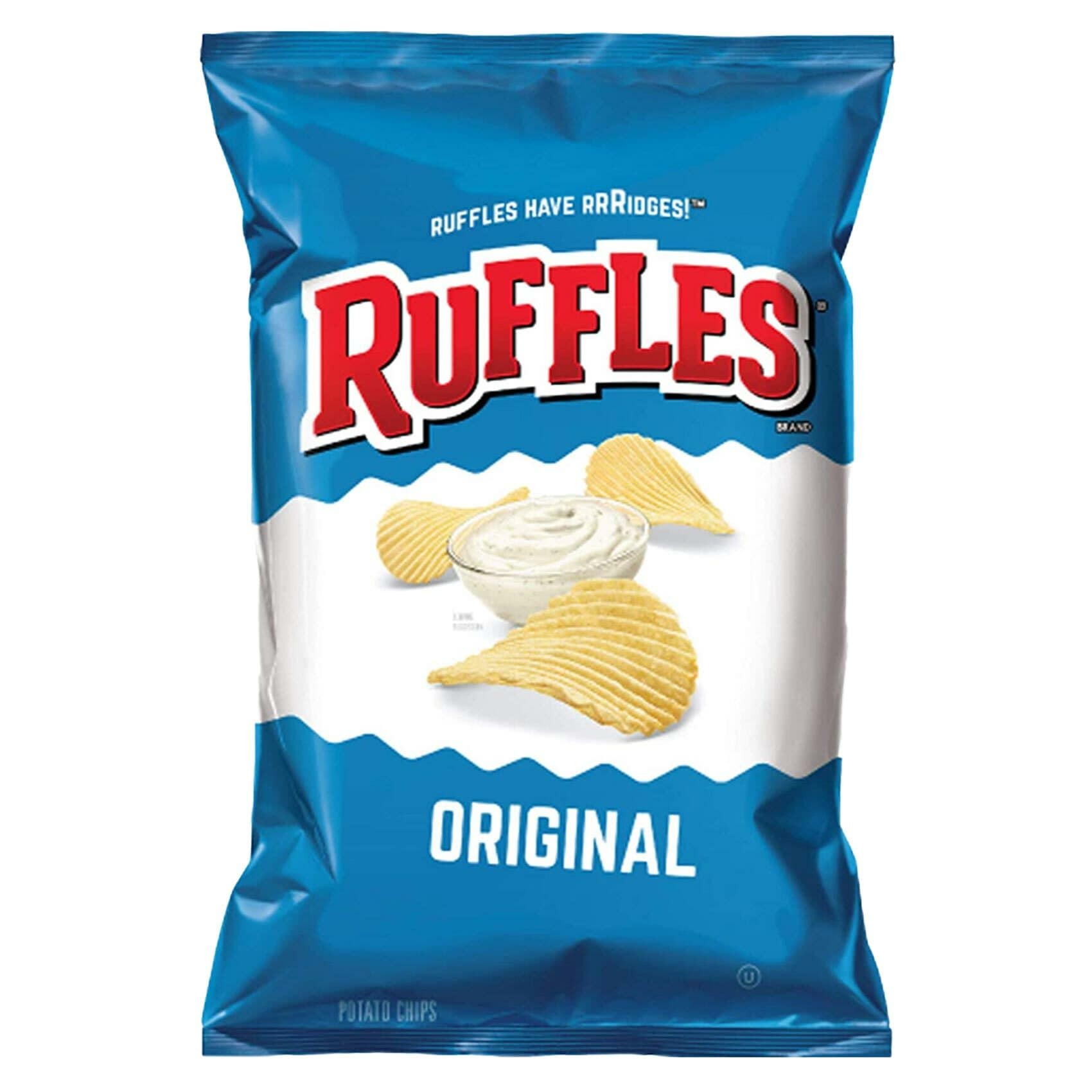 Buy Ruffles Original Potato Chips 184.27g Online - Shop Food Cupboard ...